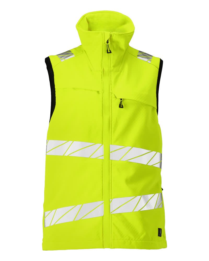 Softshellvest hi-vis gul, MASCOT ACCELERATE SAFE