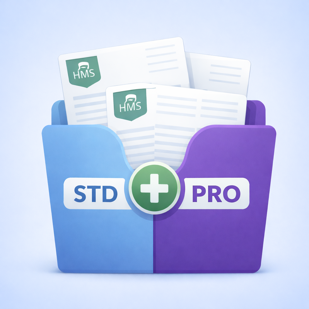 Komplett HMS/IK-system (STD + PRO)