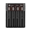 Batterilader Guardio med fire batterier